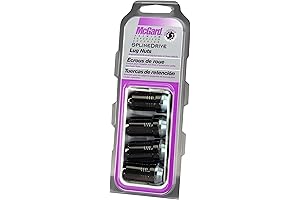 McGard 65340BK SplineDrive Lug Nuts for Sure Grip