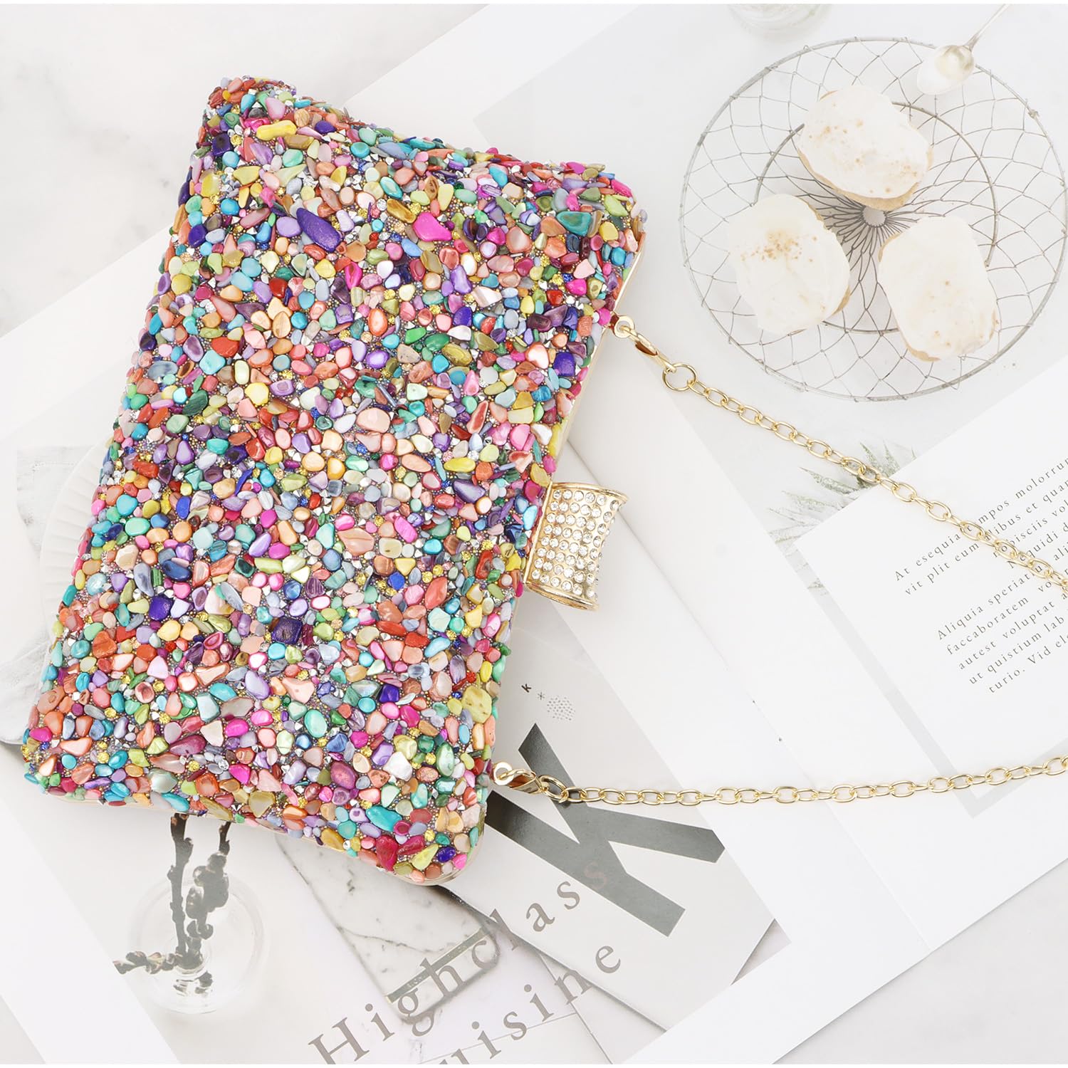 Vintage embrague noche bolsos cena bolsas damas Pures boda fiesta bolso monedero
