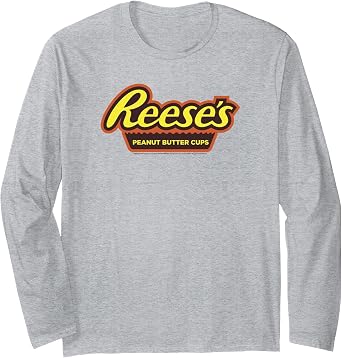 Reeses Peanut Butter Cups Basic Logo Long Sleeve T-Shirt