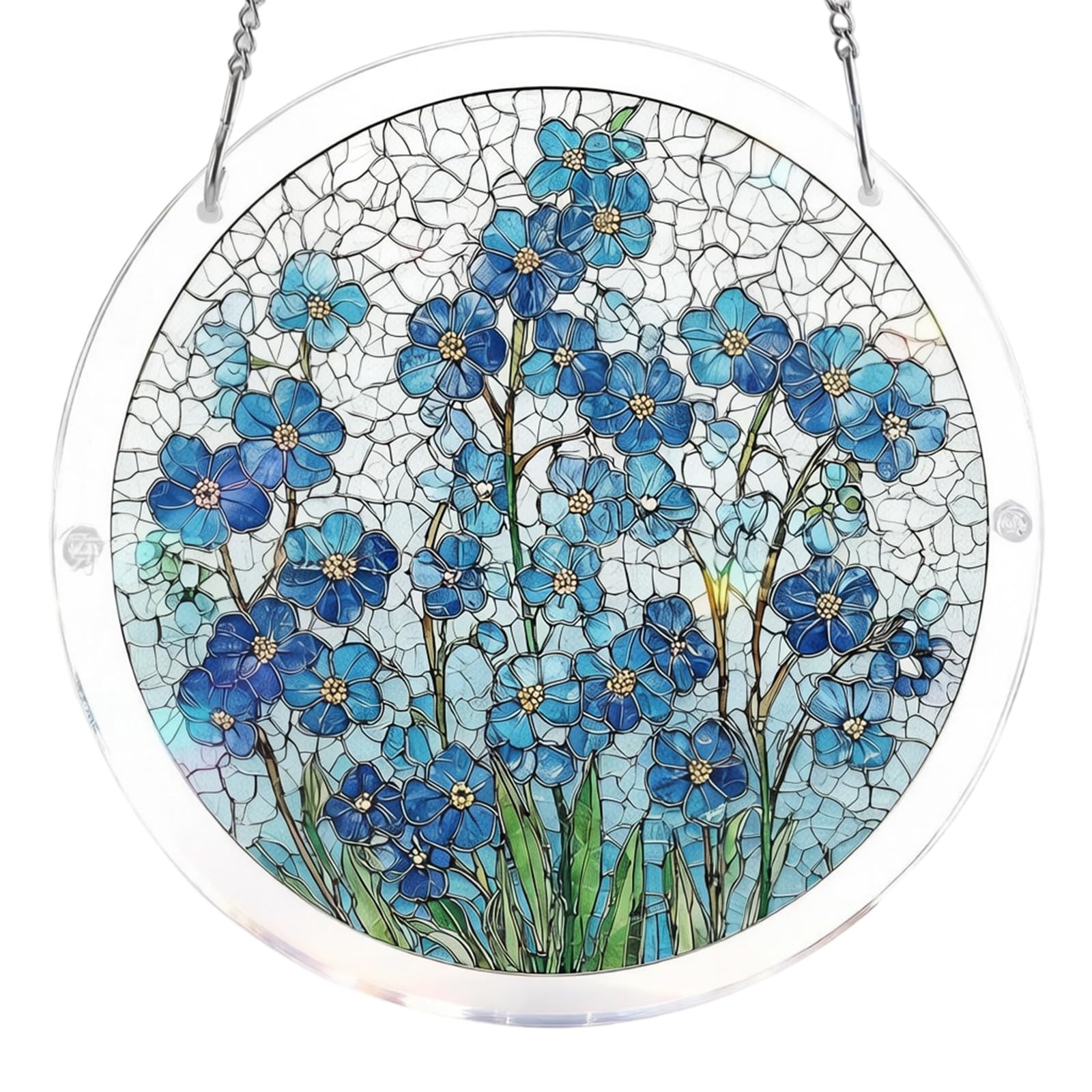 Jigsaws Puzzle Suncatchers 2D Acrylic Stained Glass Effect Window Hanging Garden Decors Valentines Day Womens Acrylic Puzzle Suncatchers