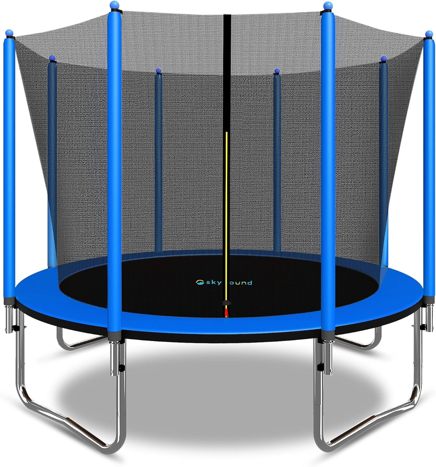 SkyBound 10 ft Trampoline with Safety Padded Poles