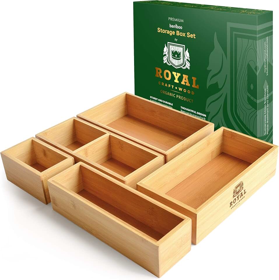 bamboo drawer organizer