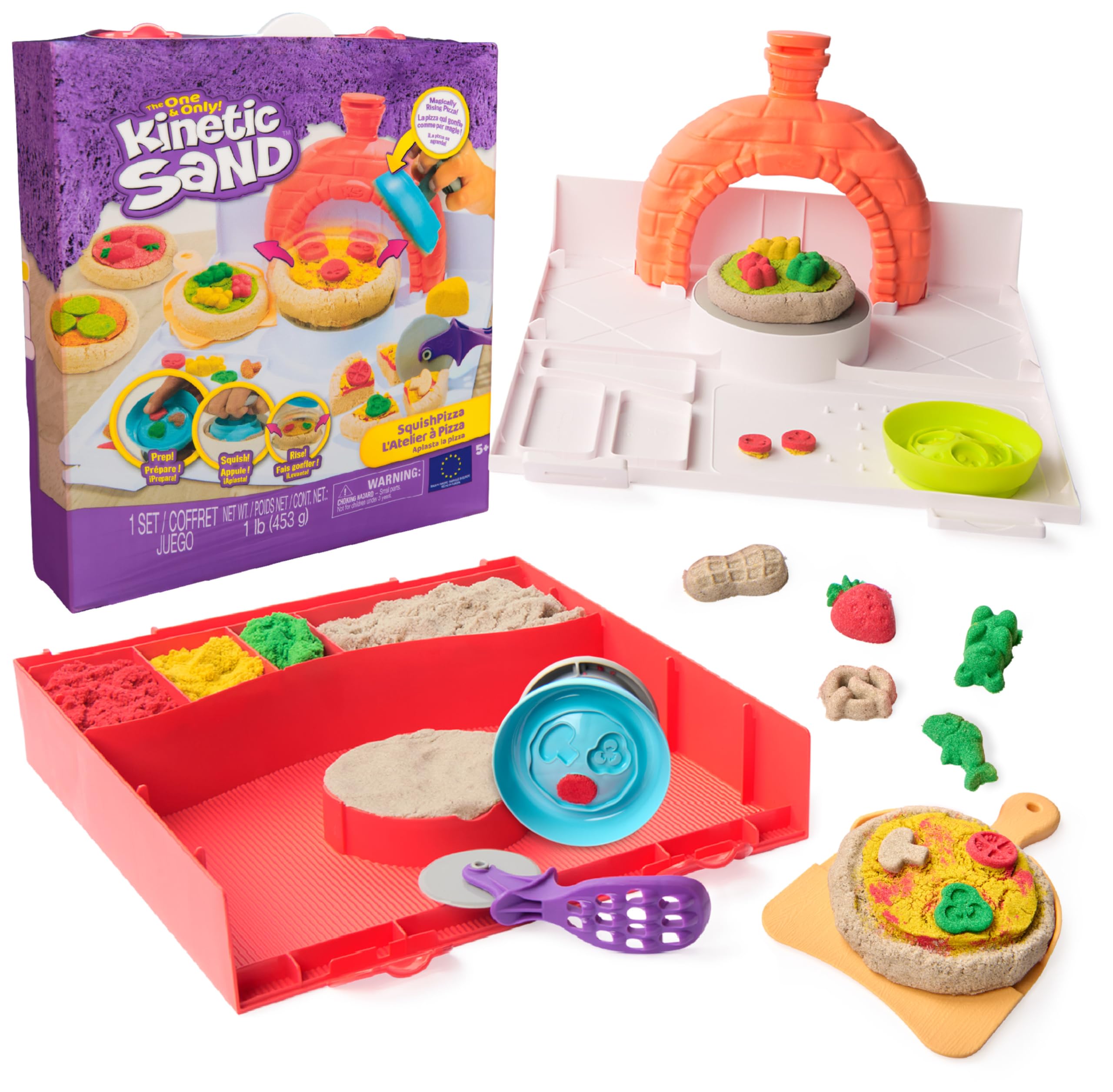 Kinetic Sand Squishpizza