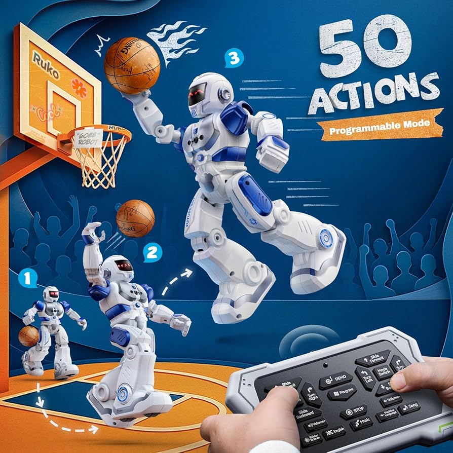 Amazon.com: Ruko 6088 Programmable Robot, Gesture Sensing