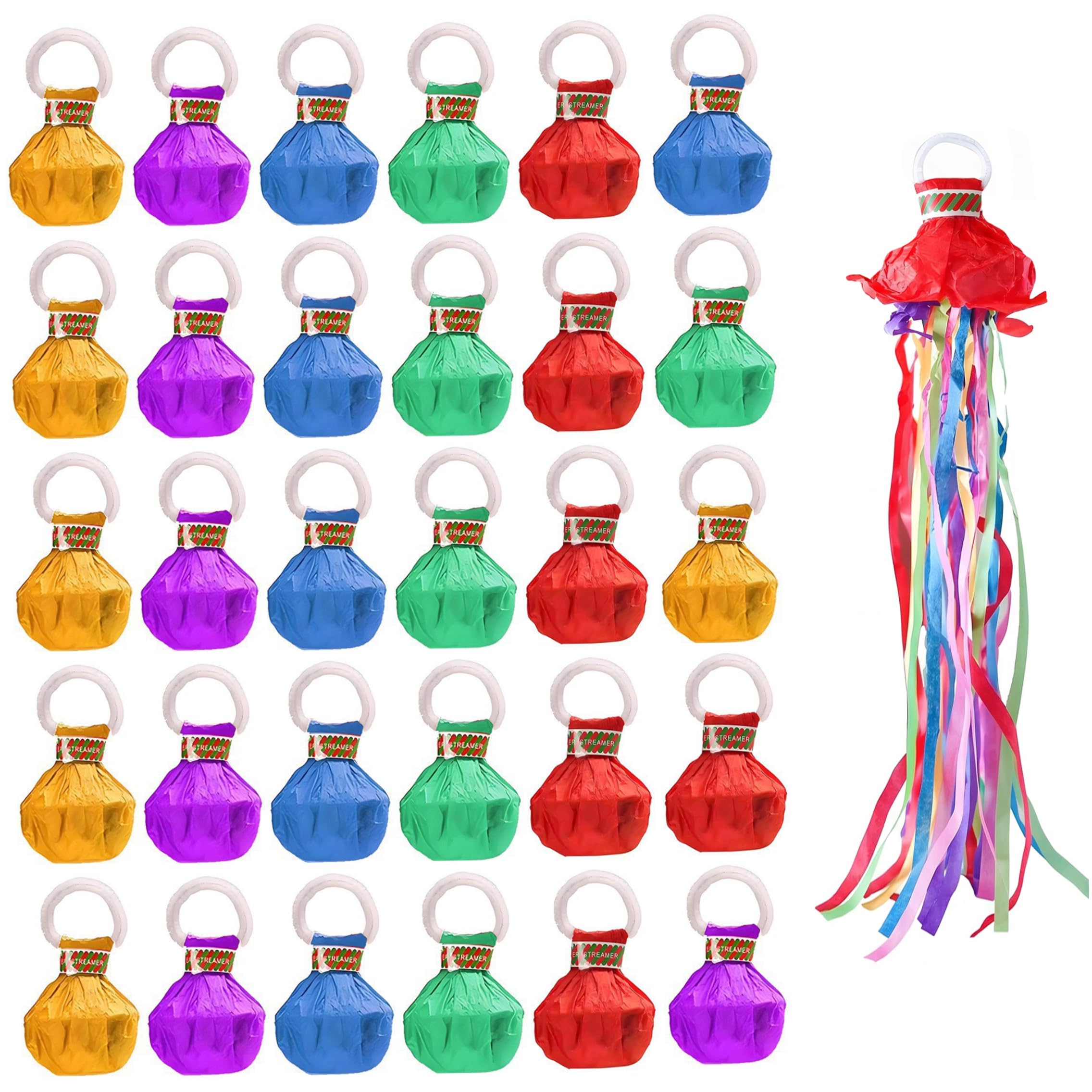 Serpentinas de fiesta coloridas Temeemeg para animar eventos y fotos únicas