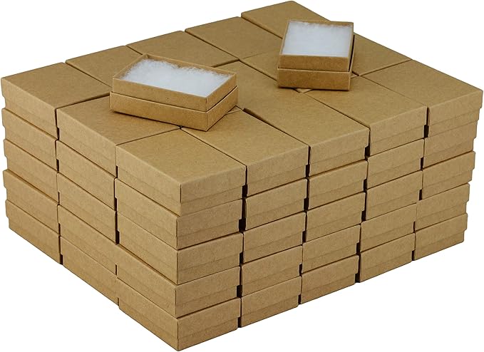 Cajas Estuche Joyería Cartón 100 Unidades miniatura 8
