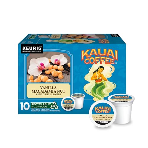 Kauai Coffee K-Cup 香草夏威夷果 10粒