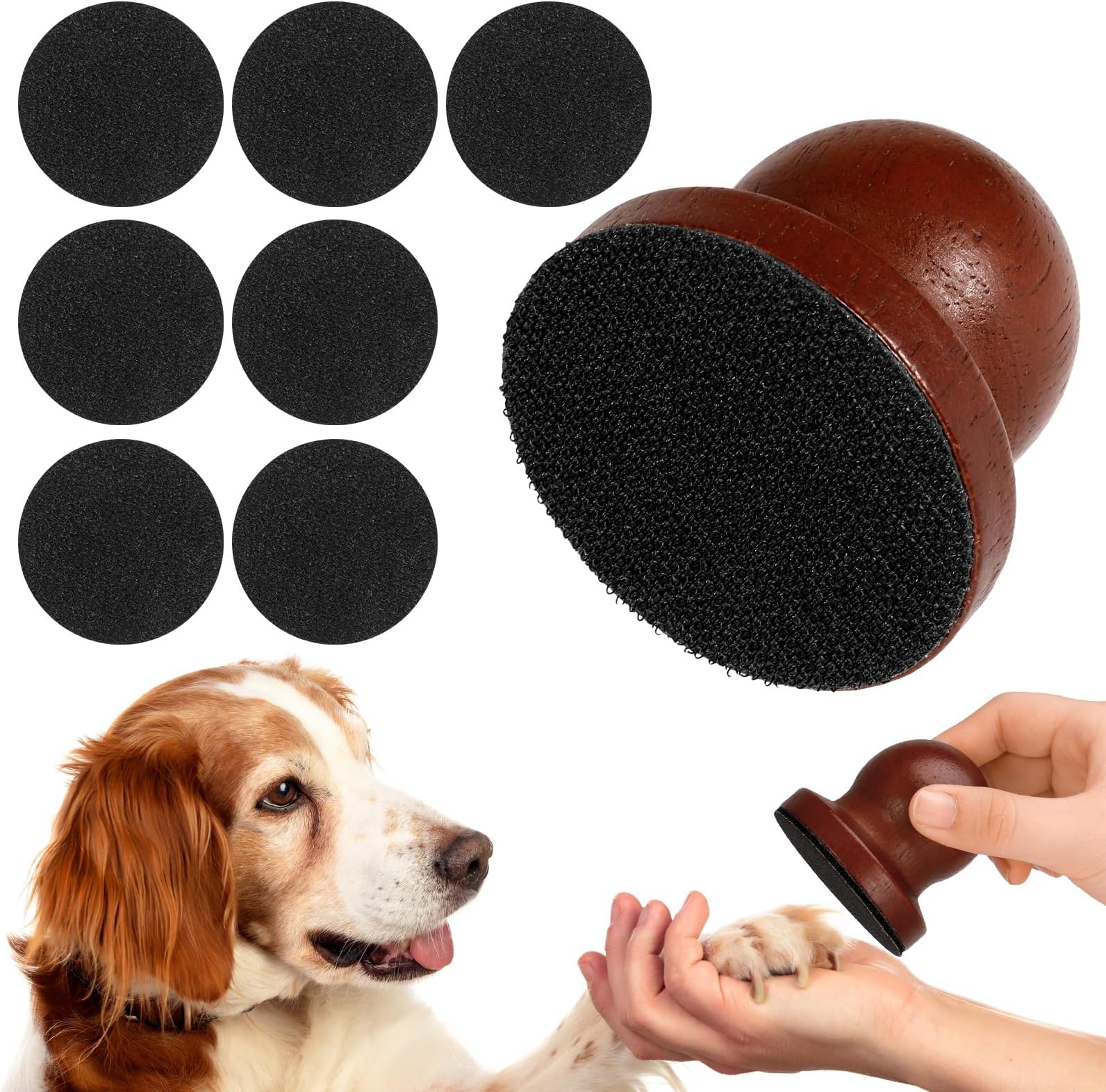 Sozize Dog Nail File with 8 Pcs Replaceable Sandpaper Dog
