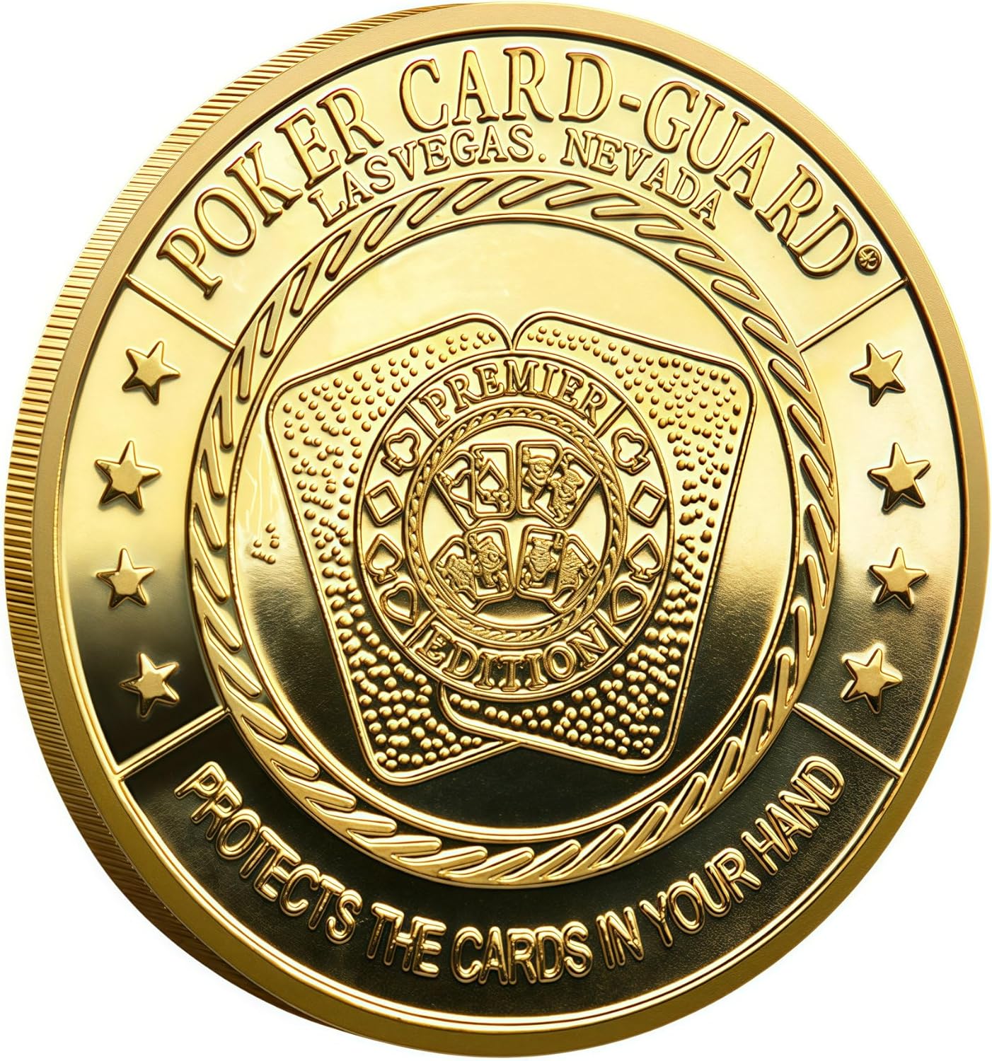 Poker Card Guard - Poker Card Protector & Weight for Secure Hands Celtic Football Club Design 1.6" Iron Card Guard for Casino & Home Poker Games, Poker Gifts for Men