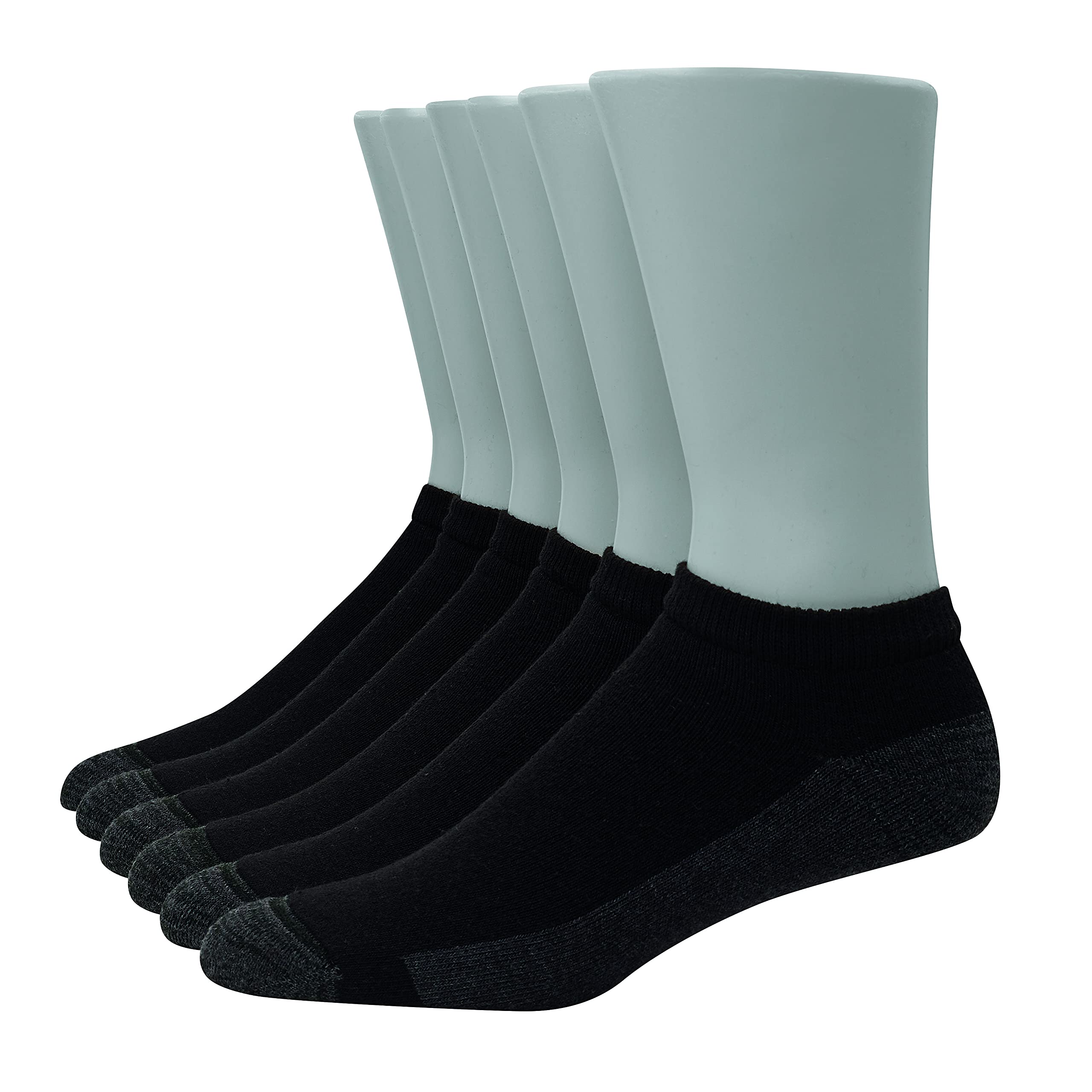 Men's Ultra Cushion FreshIQ Odor Control with Wicking Low Cut Socks, 6-Pair Pack