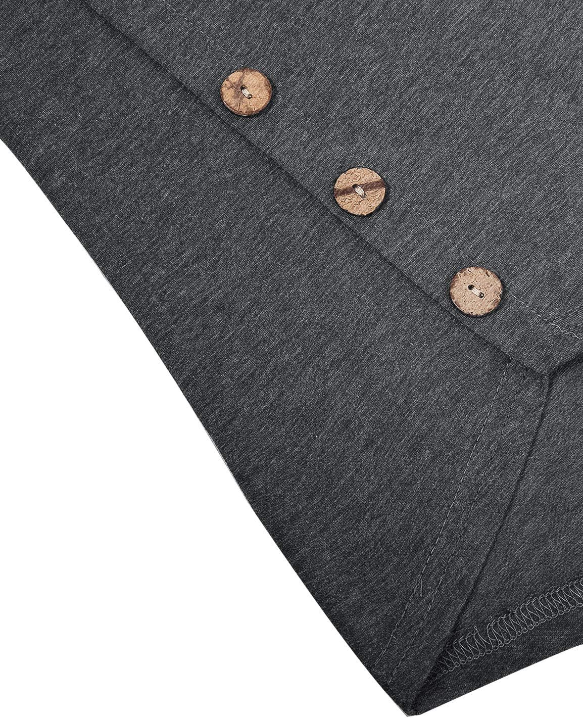 Quinee Women's Casual Button Side Nursing Tops Maternity Breastfeeding Tunic - Image 4