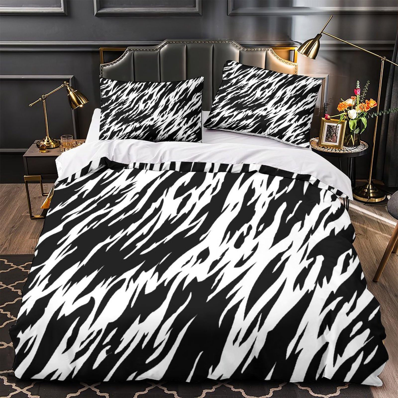 Housse de couette loups YinYang 3D pour réchauffer la chambre des enfants