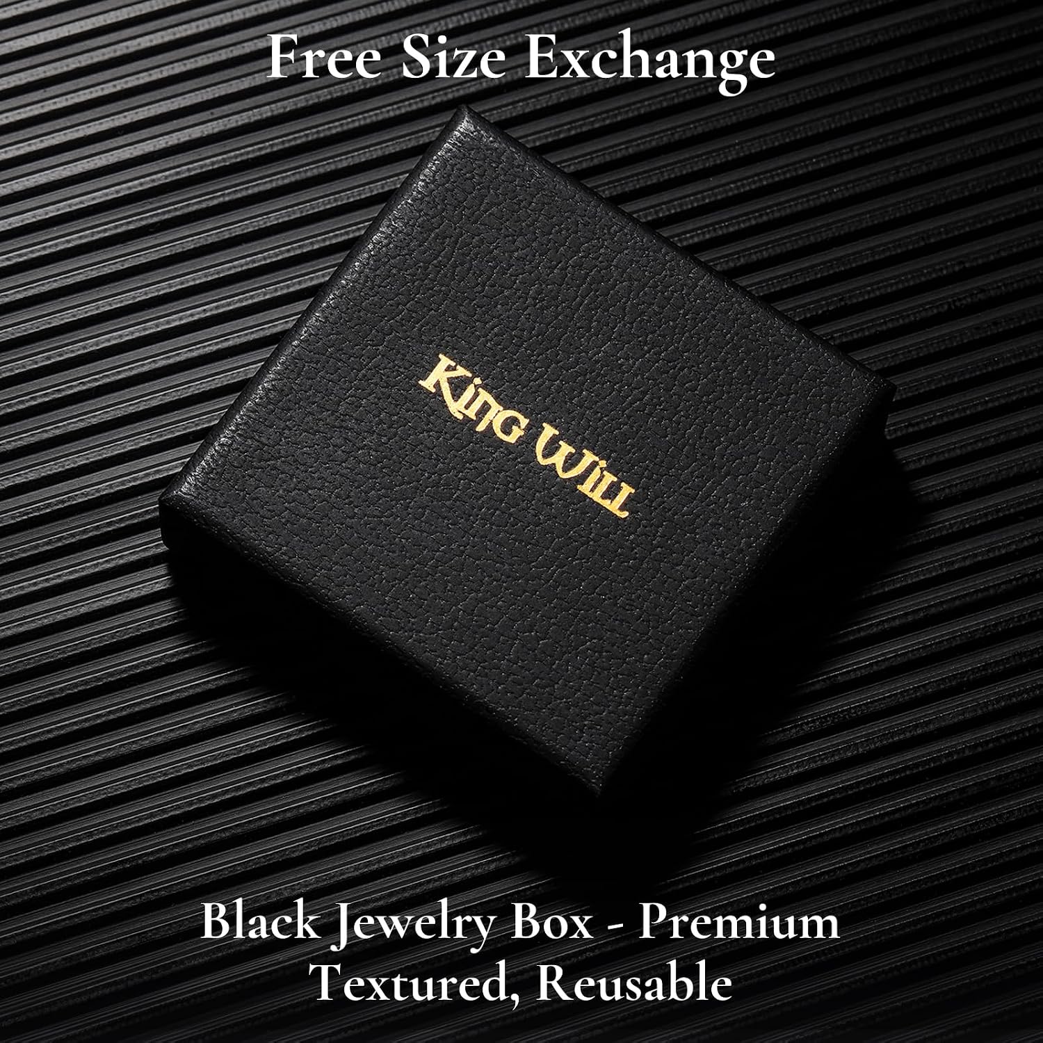 King Will 8mm Black Stainless Steel Rings, Men's Wedding Rings Viking Knots/Tree of Life Laser Beveled Edge Viking Runes Wedding Band for Men Women Comfort Fit and Durable