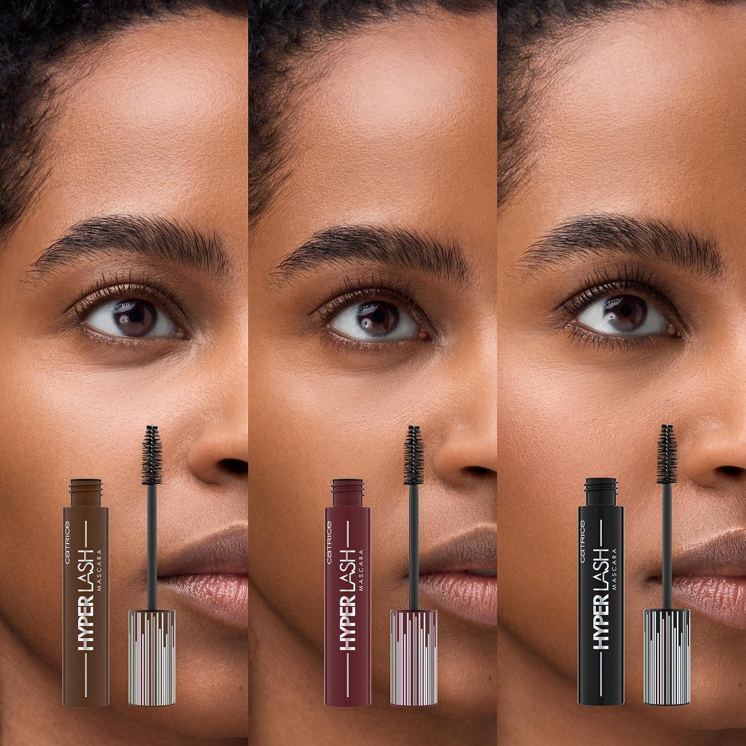 Catrice Hyper Lash Mascara Bundle | Electric Black, Speedy Brown, Burgundy Bliss & Waterproof Black | Volumizing & Lengthening Mascaras | Vegan & Cruelty Free