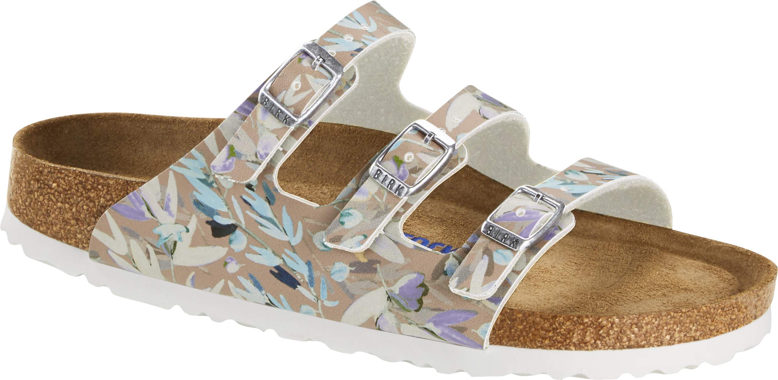 Birkenstock Florida Fresh Birko Flor Floral Fades Crystal Rose Sandals
