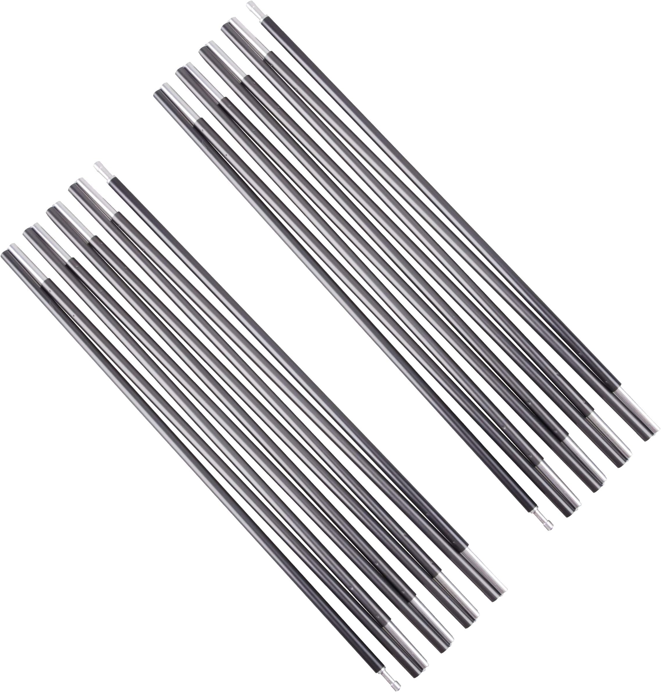 KangTeer Aluminum Rod Tent Pole 2 Pack 3.6m/11.8 ft Alloy