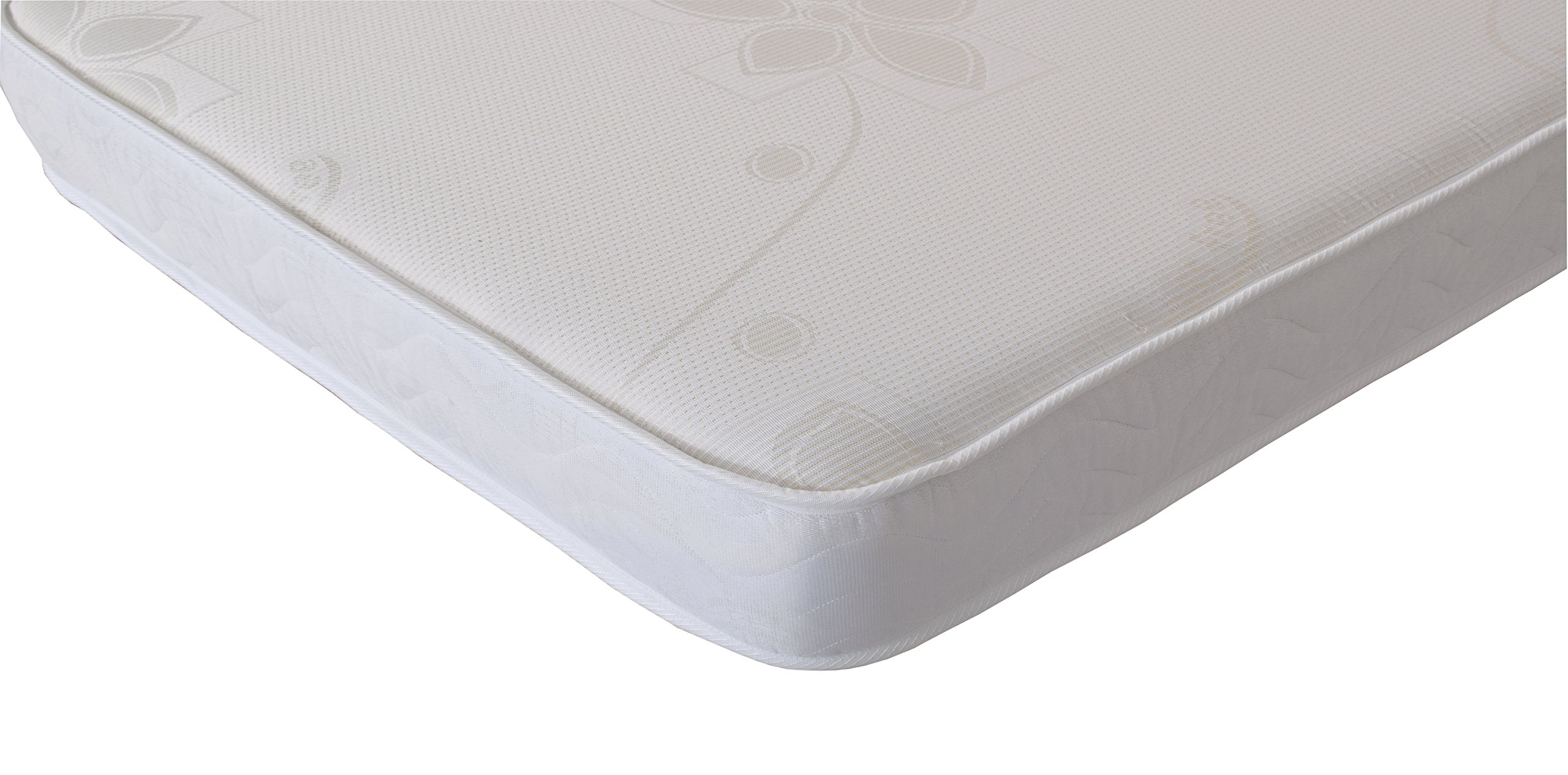 eXtreme comfort ltd 6" Deep White All Foam Medium Firm Reflex Foam Mattress Stress Free From (Double)