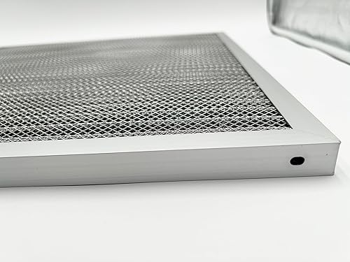 Miniatura 5 de Filtro de aire lavable (20" x 20" x 1"), filtro de aire electrostático de aluminio para horno y aire acondicionado central