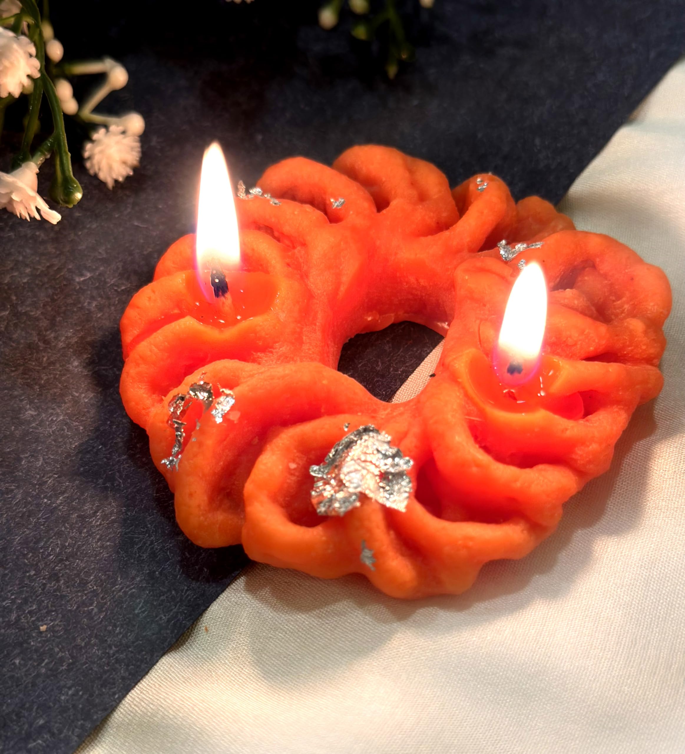 MAKE A WISH® Diwali Decorative Scented Rasmalai - Shaped Soy Wax Candles - Pack of 1 pc for Festive Gifting and Home Decoration (RAS MALAI) (B0CK6LK9DD) Amazon Price History, Amazon Price Tracker