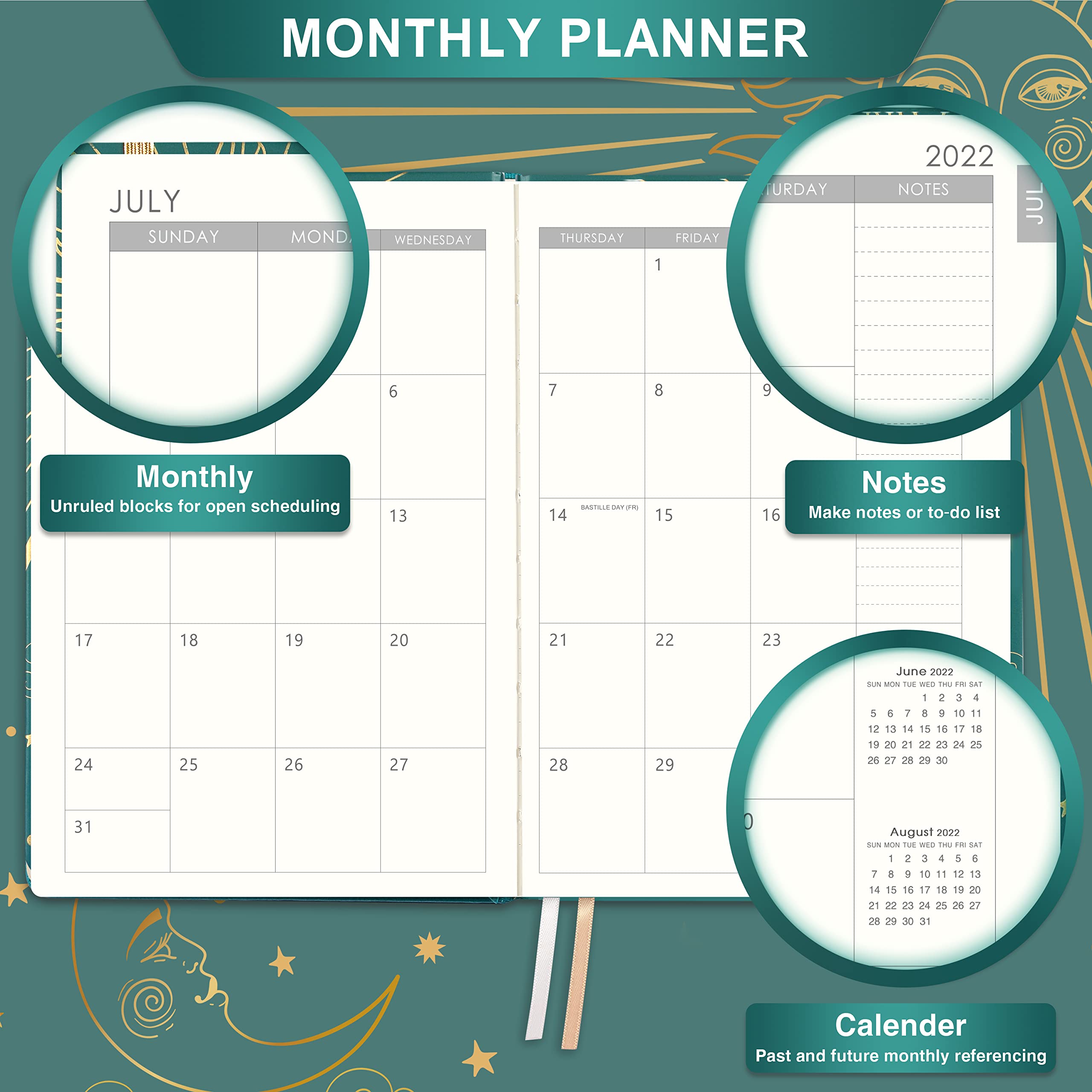 Buy 20222023 Planner Academic Planner 20222023, Weekly & Monthly