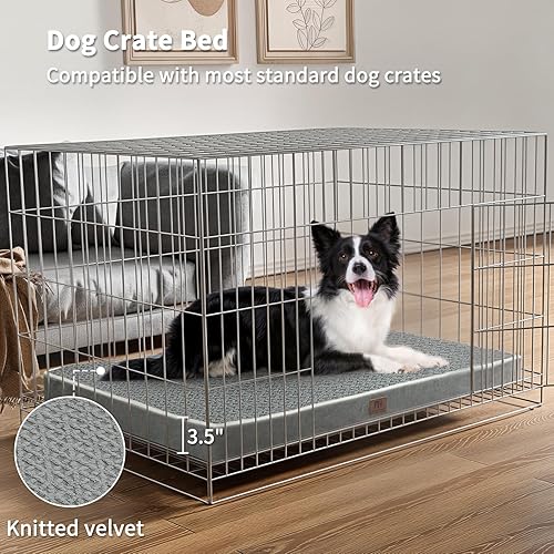 Miniatura 3 de Cama extra grande para perro, cama ortopédica XL de gran tamaño, lavable e impermeable, alfombrilla de cama grande de felpa para mascotas, camas de