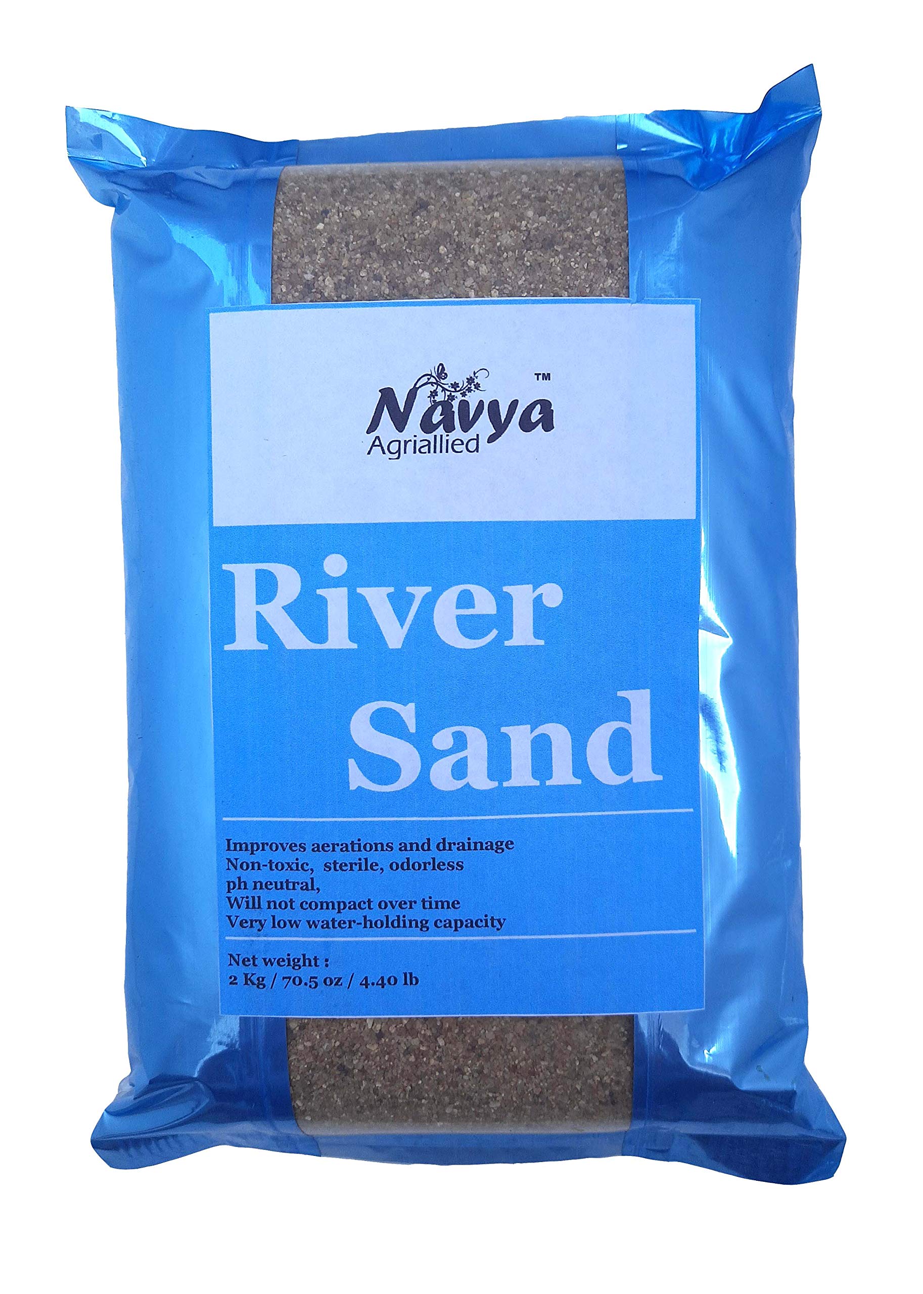 Natural River Send (2KG) for Gardening and Land Scaping,Ideal for Adenium, Cactus Succulent, Bonsai Potting Soil Mix and Terrariums-image-6