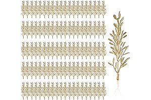 Artificial Gold Flowers for Candle Centerpiece