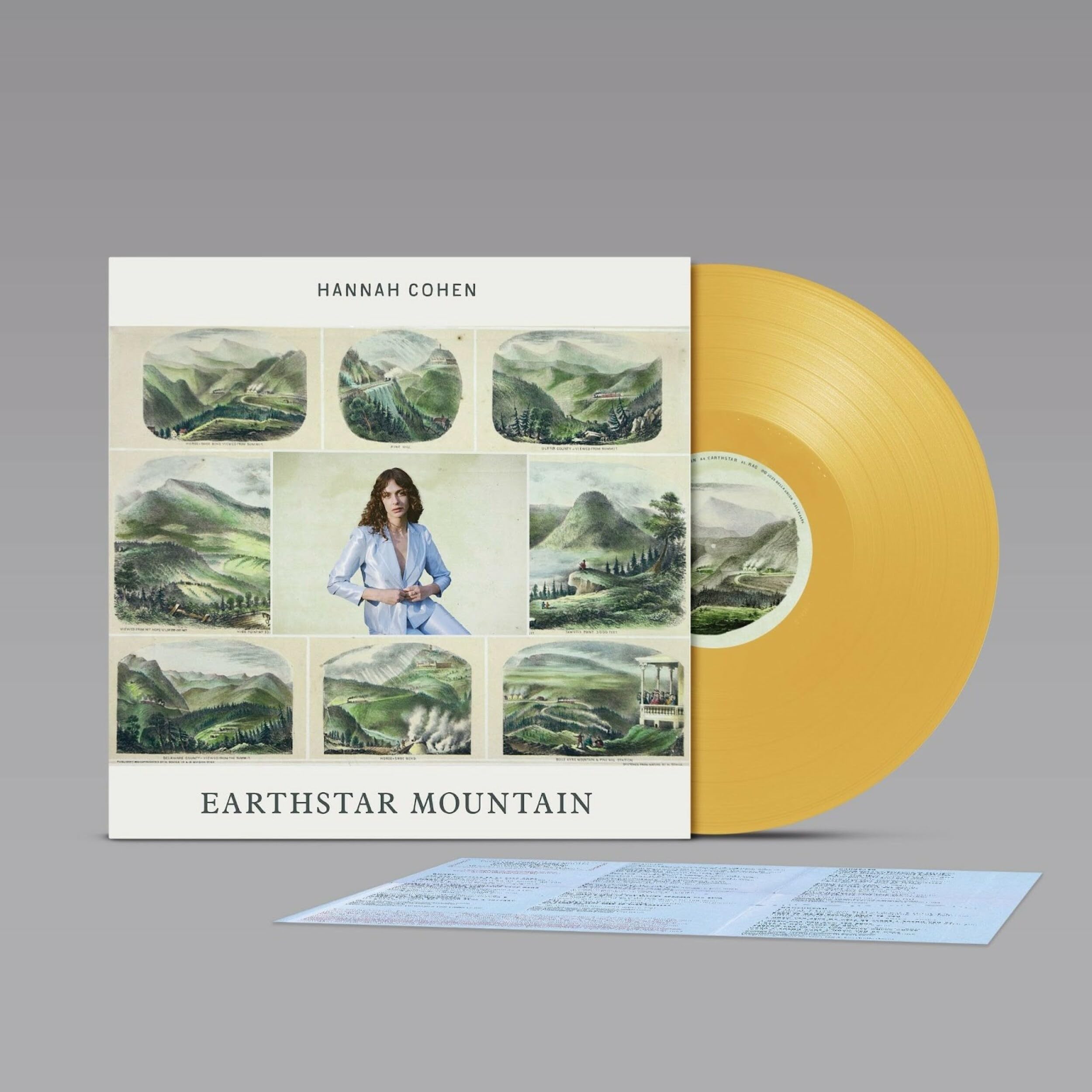 COHEN, Hannah - Earthstar Mountain - Vinyl (yellow vinyl LP)