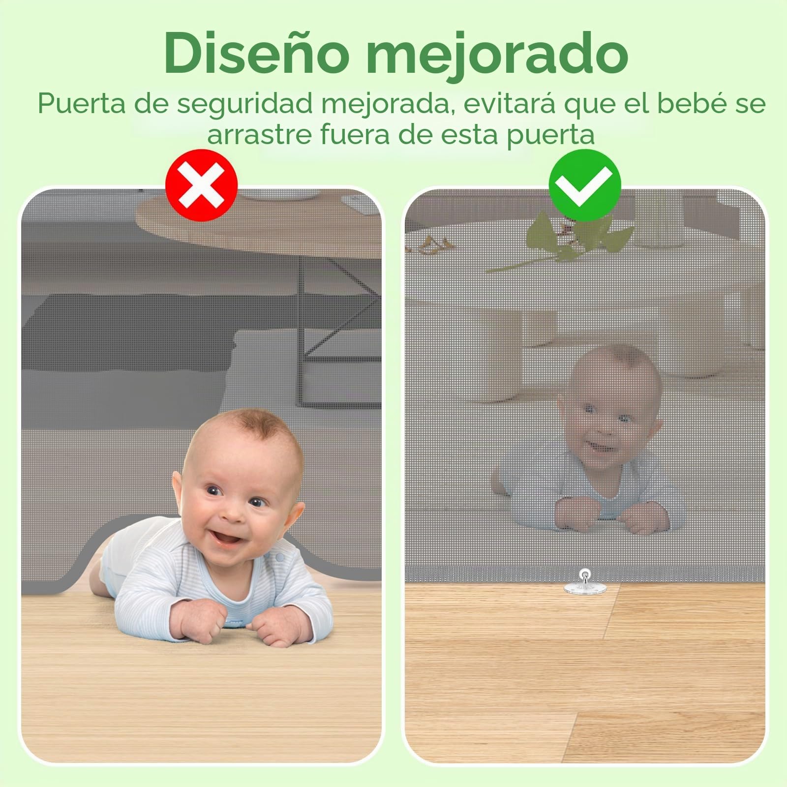 Puerta Seguridad Bebé Extensibles, 0-140 cm Barrera Seguridad Niños y Perros, Vallas de Seguridad para Niños Escaleras y Pasillos, Interiores y Exteriores (Gris)