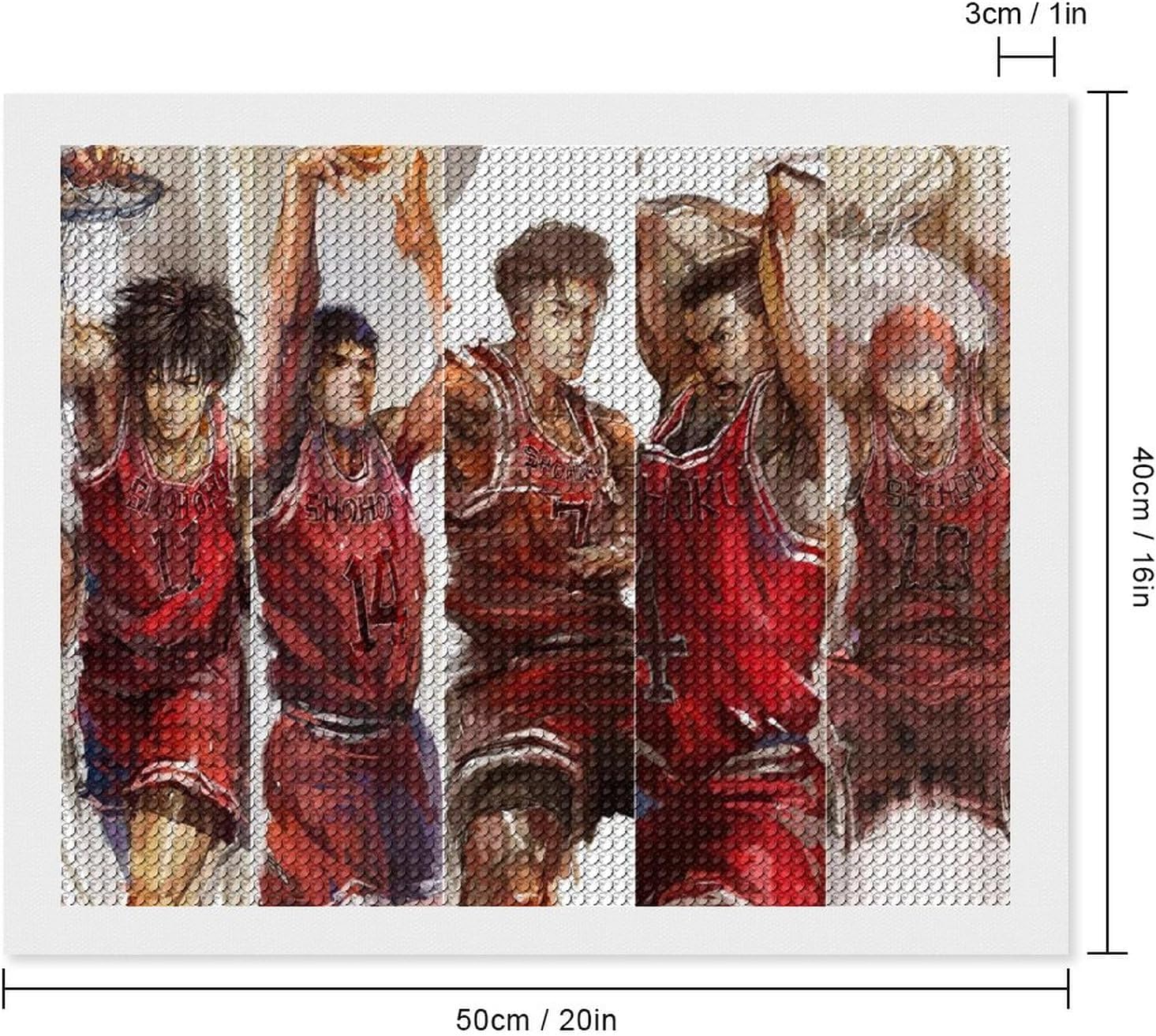 Amazon.co.jp: スラムダンク ダイヤモンド画 5Dアート モザイクアート