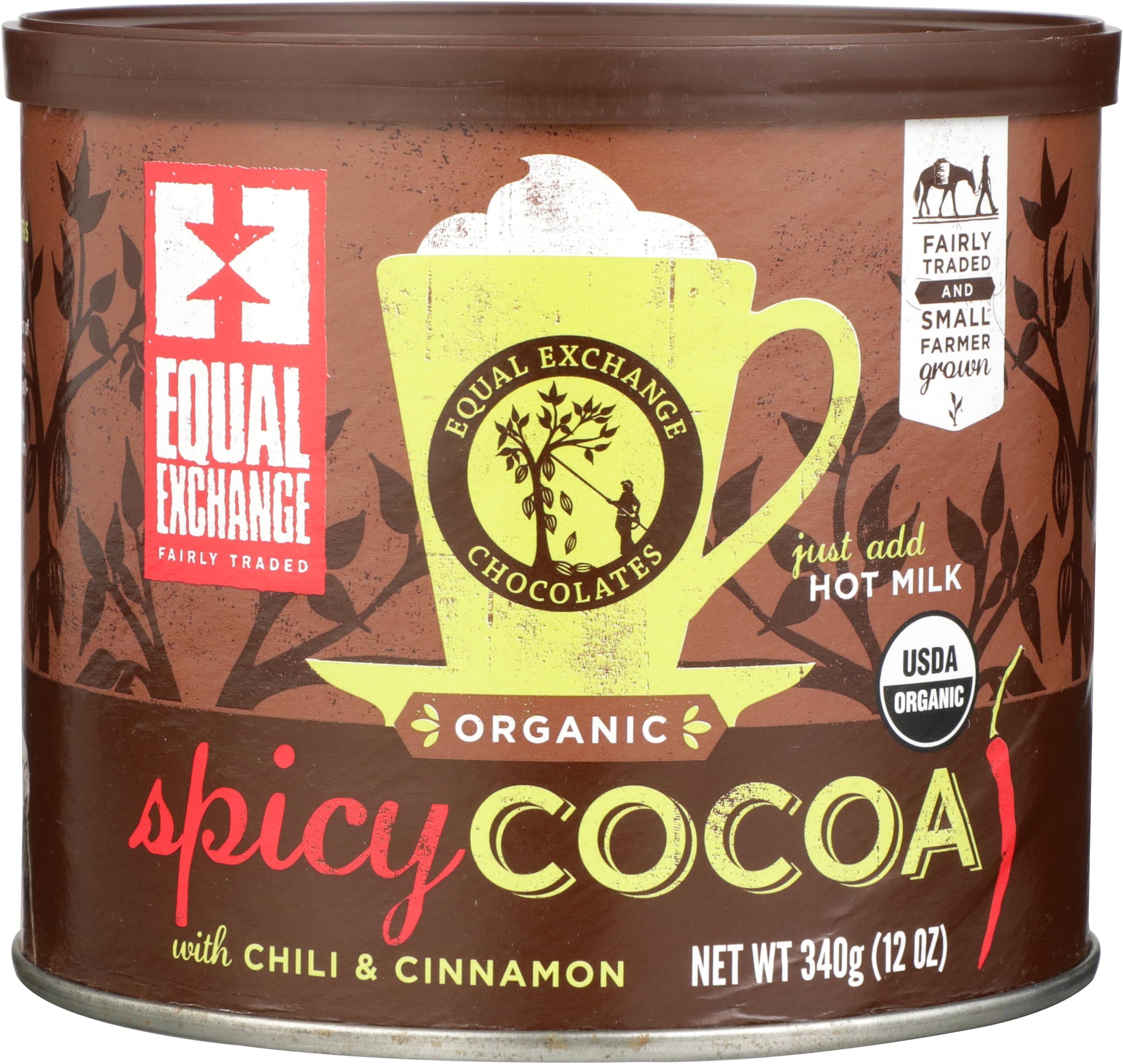 EQUAL EXCHANGE Organic Spicy Hot Cocoa, 12 OZ