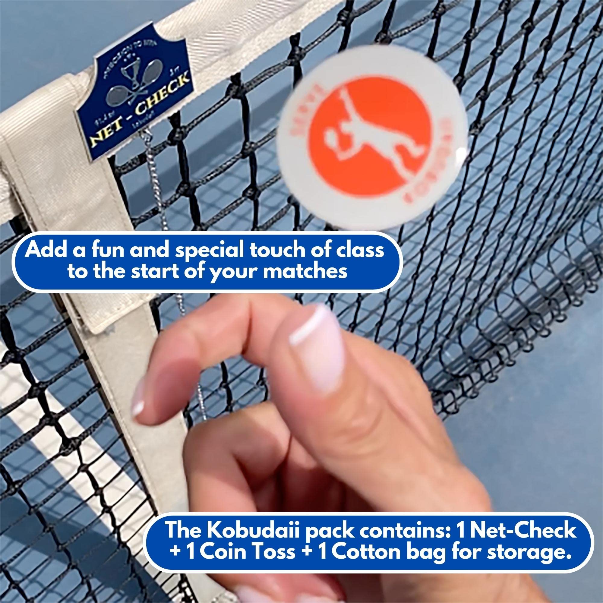 Amazon.co.jp: Kobudaii テニスネットメジャーチェーン ノベルティテニスアクセサリーキット フリップコインアンパイア テニスネットチェッカー  テニスネット高さ測定用 コーチや選手へのテニスギフト メジャー&フリップコイン : スポーツ＆アウトドア