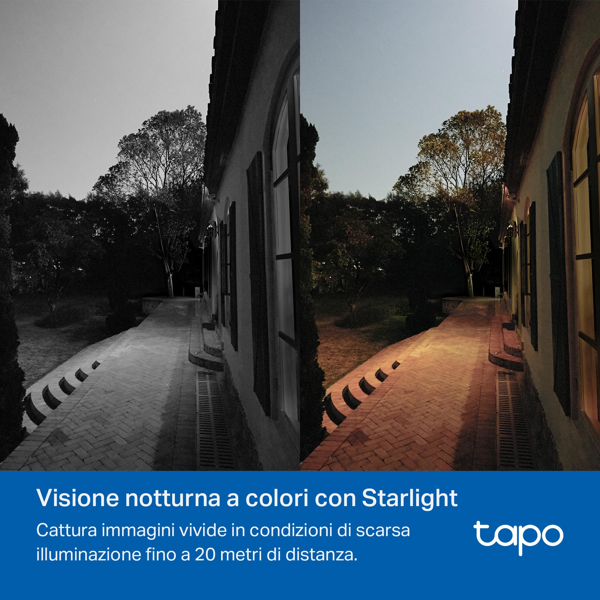 Tapo C501GW Telecamera 4G LTE da Esterno con Slot SIM, FHD 360° PTZ, Visione Notturna a Colori Starlight, IP66, AI Smart, Allarme Sonoro/Luminoso, Alimentato da DC o PoE, Senza Wi-Fi né Batteria