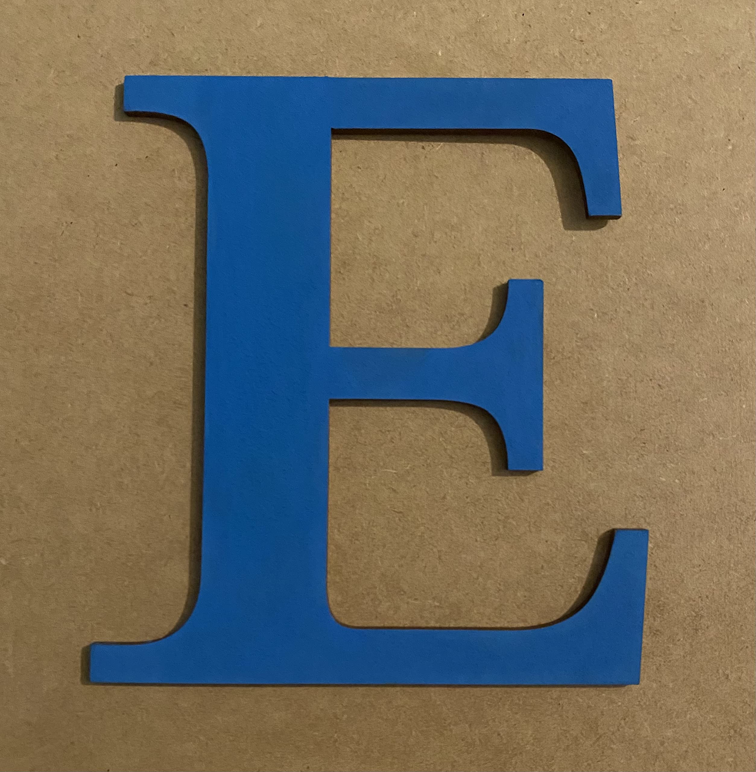 Letras de madera sin terminar de 18 pulgadas, monograma R, letras de madera pintables clásicas del alfabeto para colgar en la pared, decoración de guardería ABC