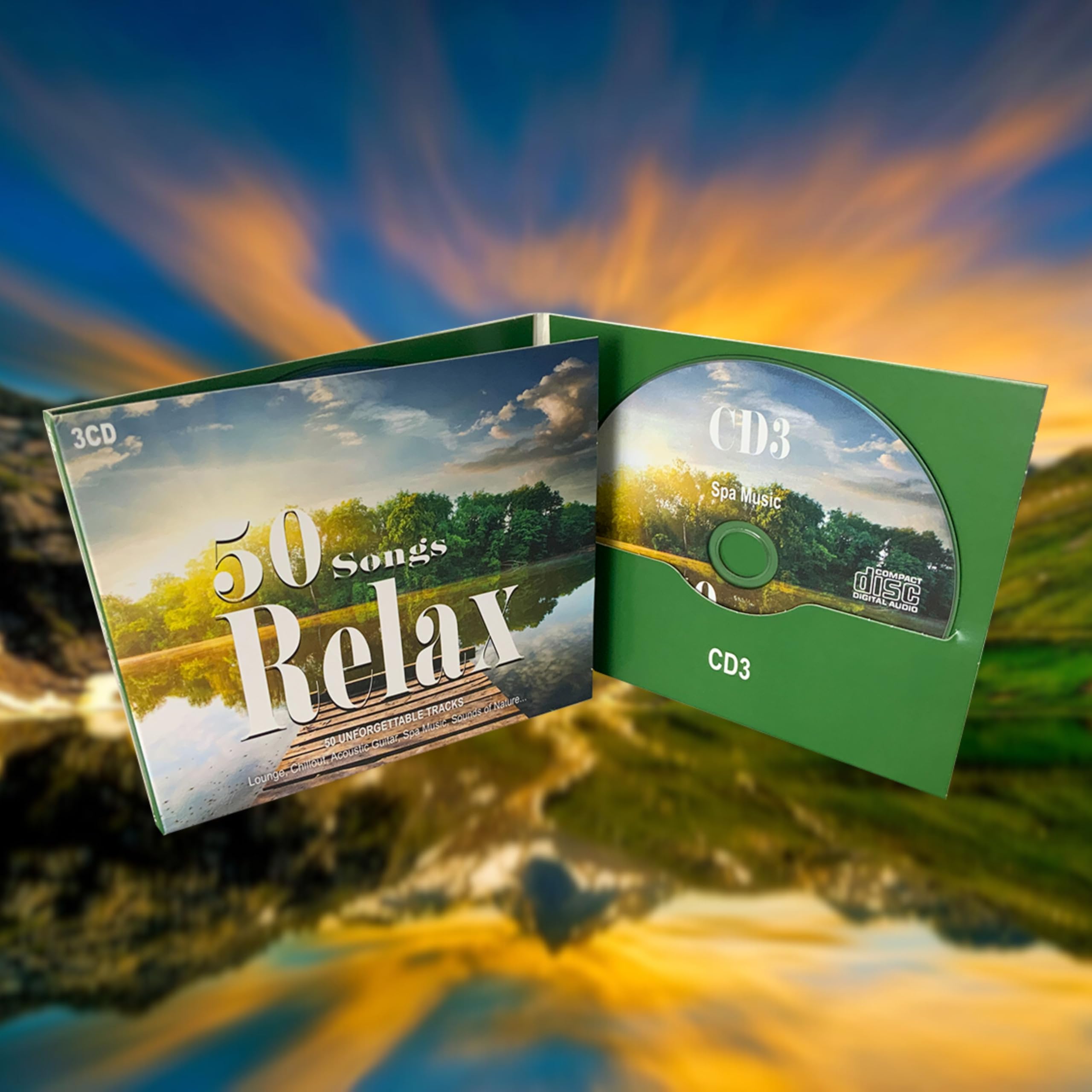 Musique Relaxante 50 Chansons, Guitare Acoustique, Son de la Nature, Chillout, Spa, Détente, Méditation