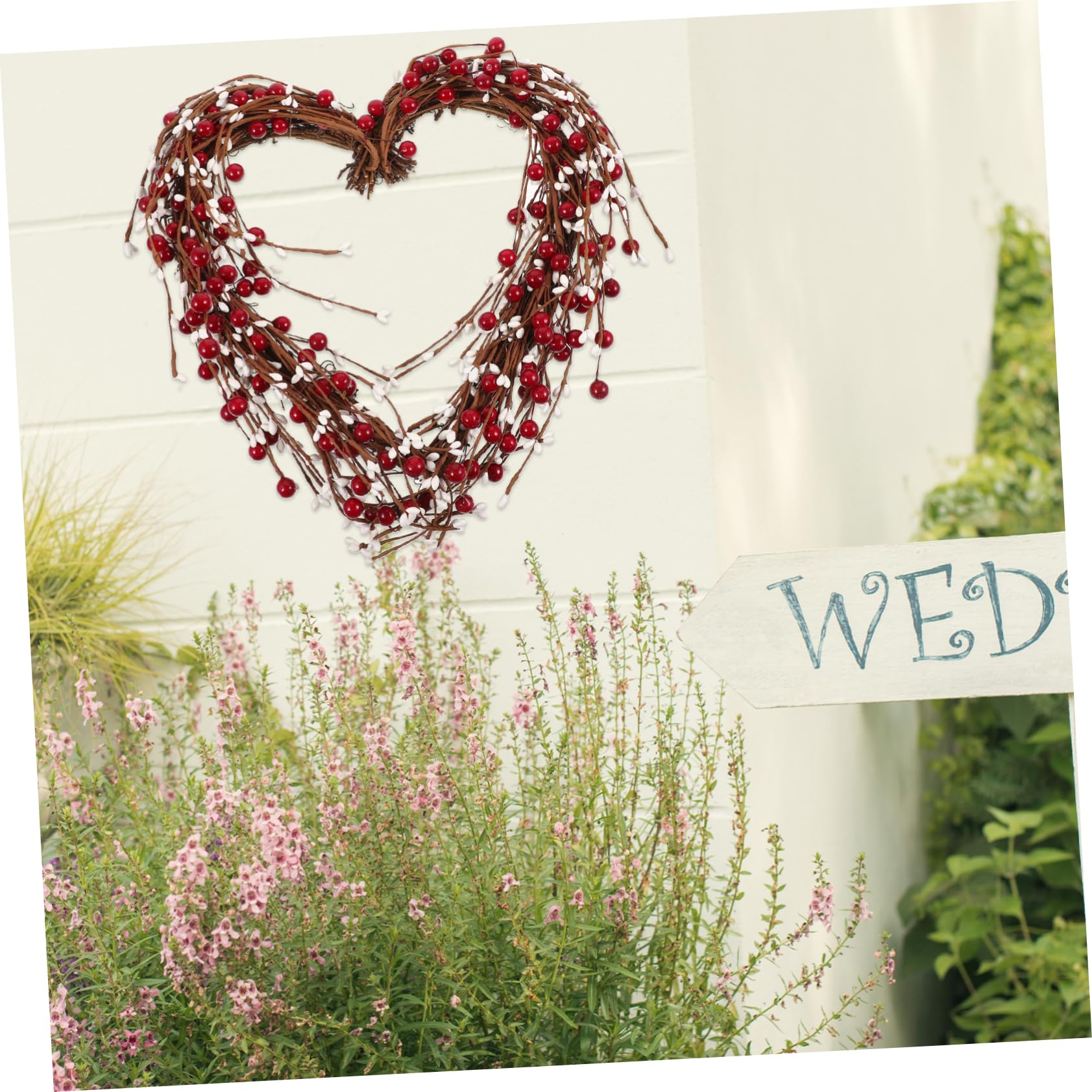 SHINEOFI De Corazón para El Día De San Valentín De Frutos Rojos Decoración Colgante Decorativa