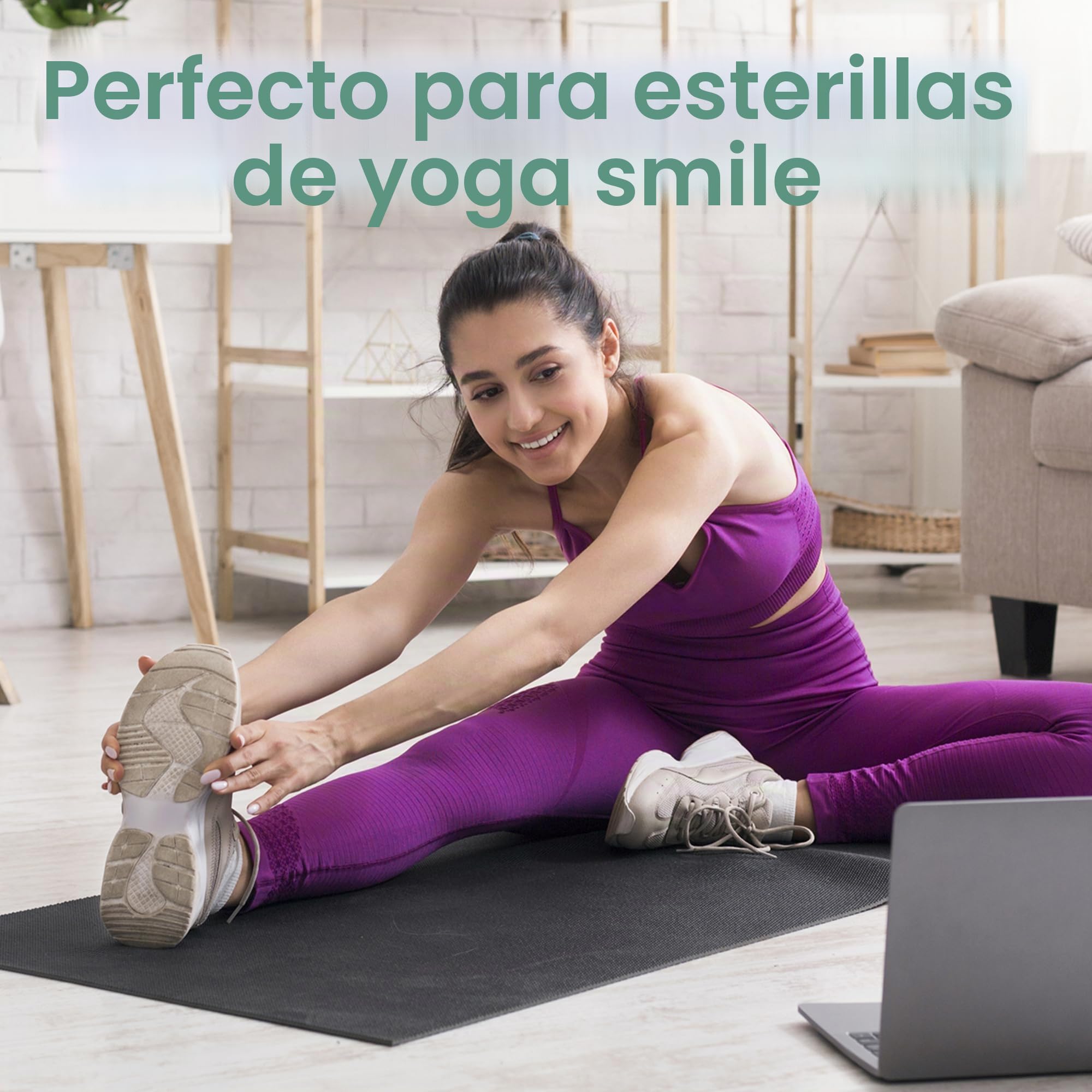 Wipex Toallitas limpiadoras de esterilla de yoga, verificadas por EWG, 400 unidades de limoncillo, eucalipto y vinagre a base de plantas, para equipos de gimnasio y fitness y limpieza de gimnasio