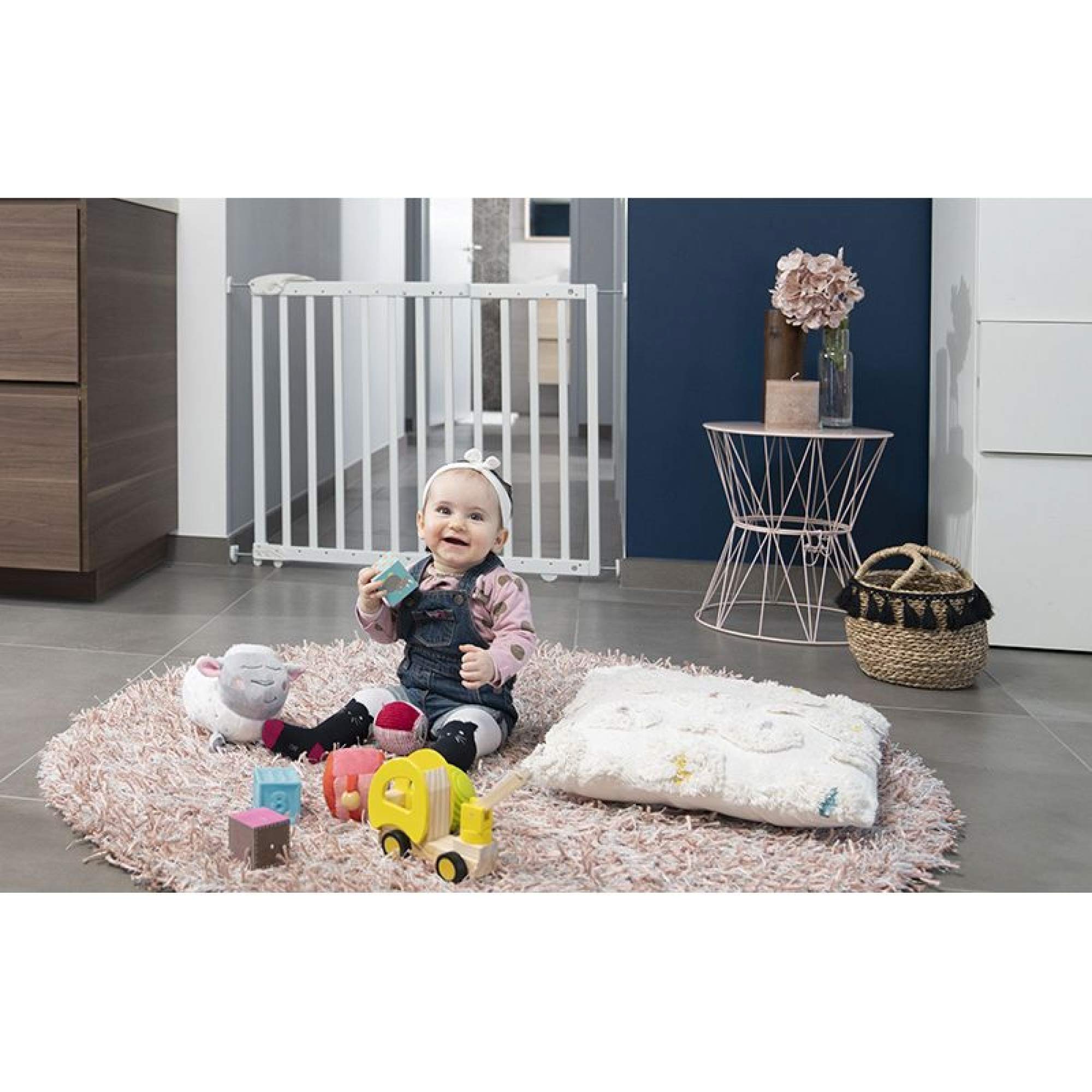 Badabulle Barrera Seguridad Deco Pop Blanca