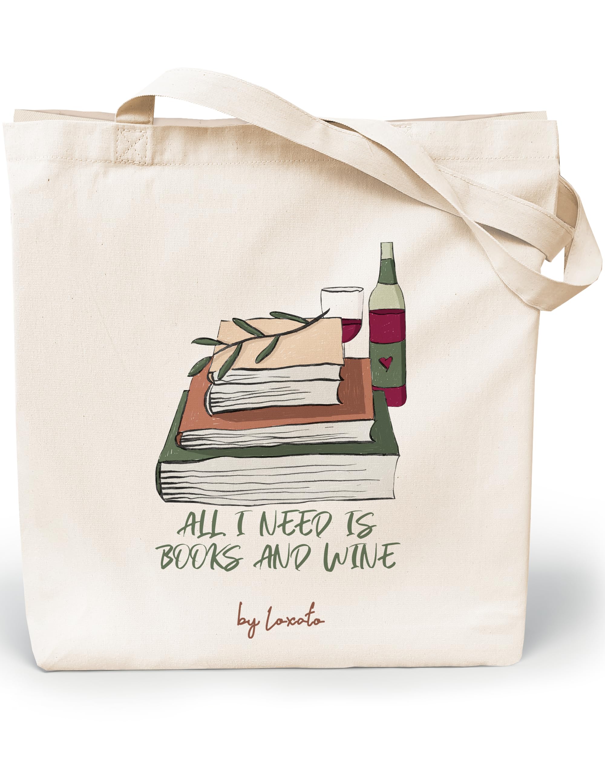 Bolsa Tela Tote Bag - Bolsos Bandolera Mujer - Bolsas de Algodón Natural 100% Reutilizables - Extra Ancho 8cm Asas Largas 70cm 220 gr/m2 - Bolsas de Tela Bonitas — view 41
