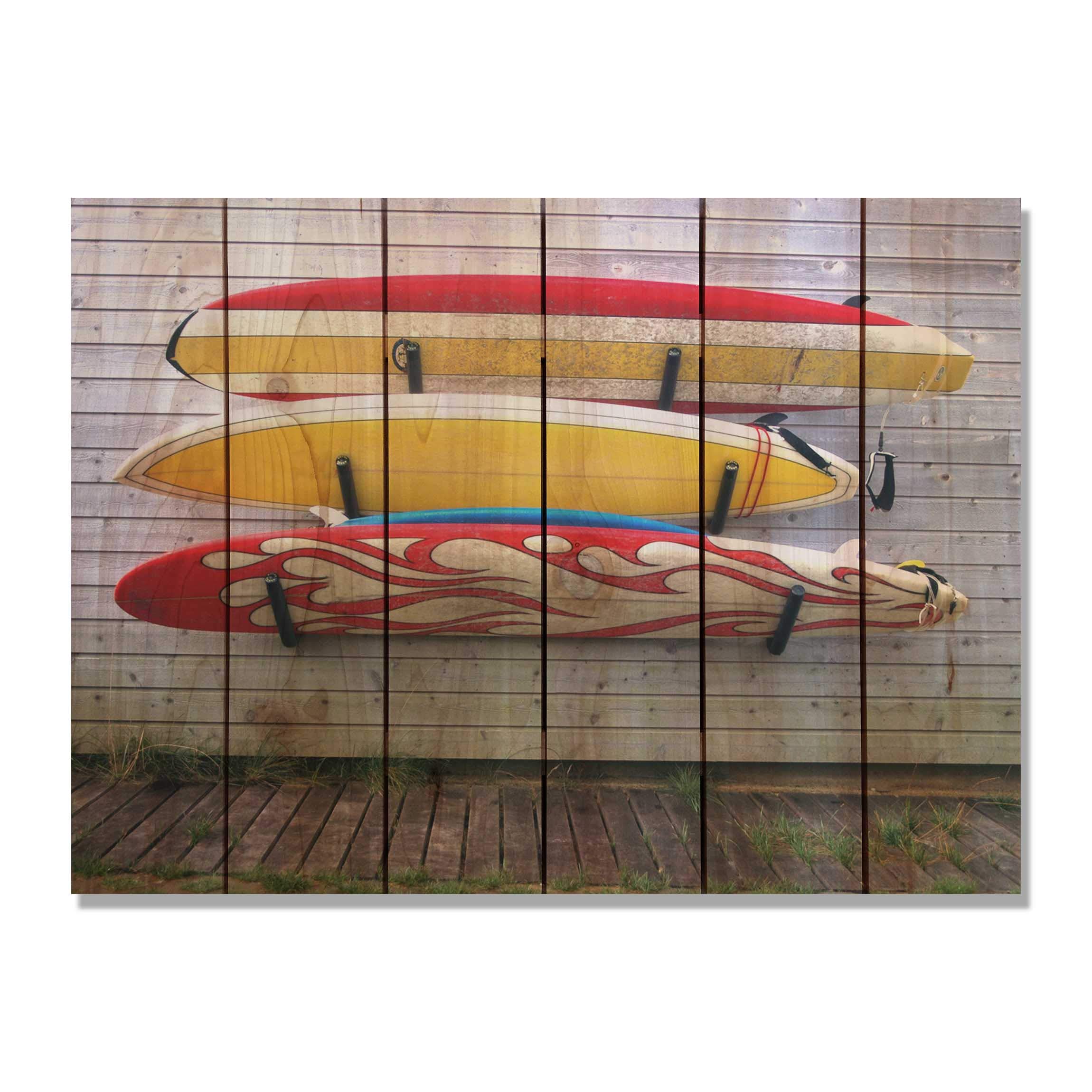 Amazon.co.jp: GizaunアートBOW3324 33×24ボードウォークインサイド