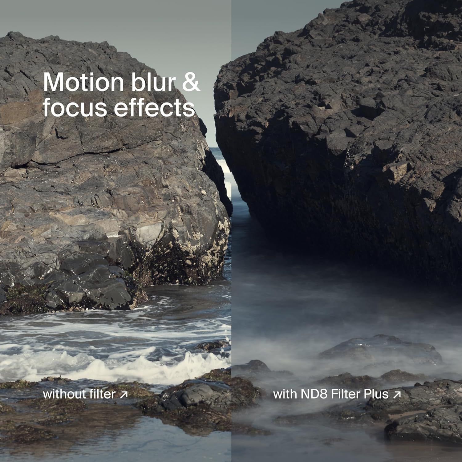 Urth 72mm Magnetic ND8 (3 Stop) Lens Filter (Plus) — 20-Layer Nano-Coated, Ultra-Slim Neutral Density Exposure Control for Camera Lenses