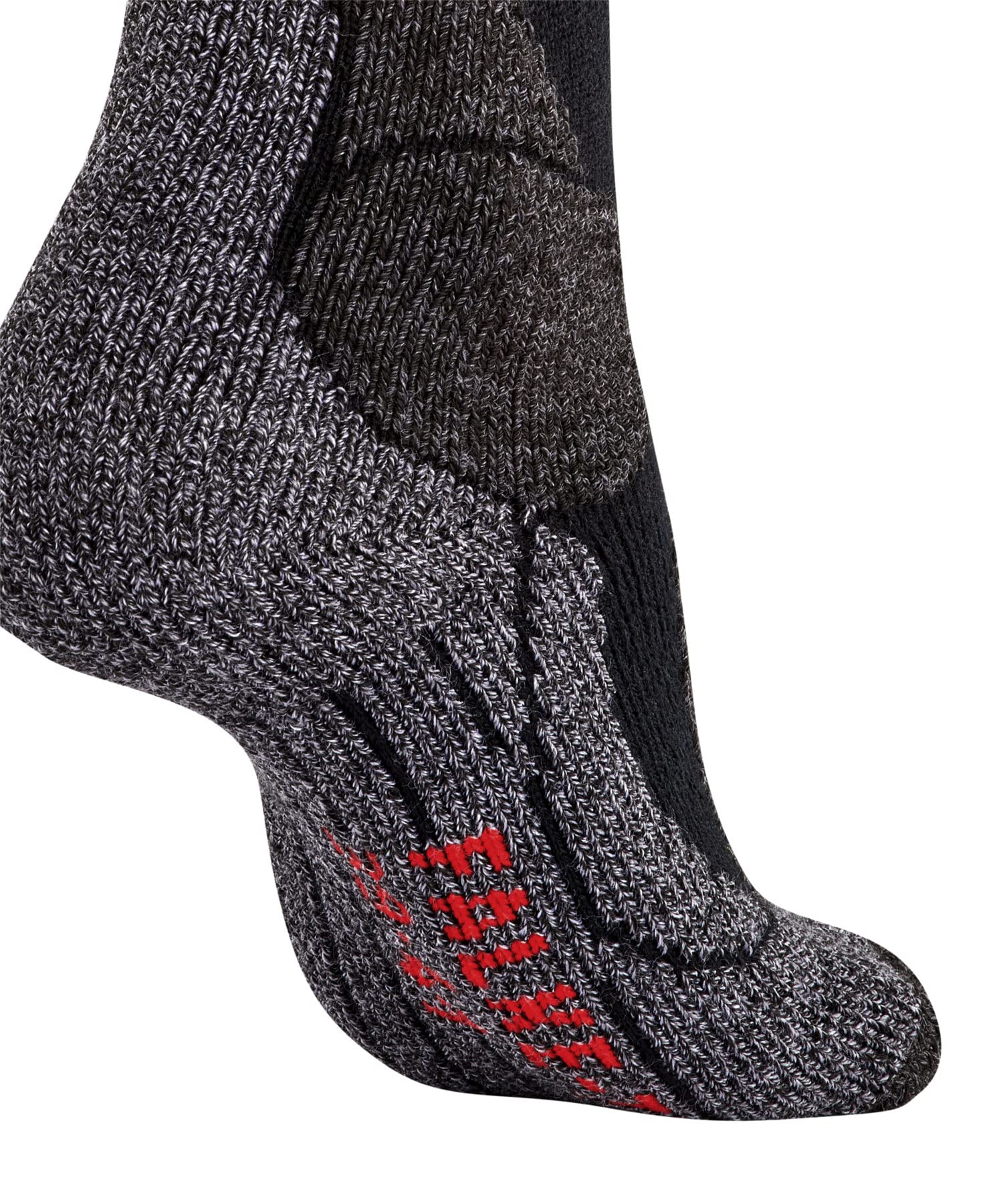 FALKE mujer TK1 calcetines para senderismo amortiguación fuerte máxima protección anti ampollas transpirable secado rápido regulación del clima antiolores lana hilo funcional 1 par