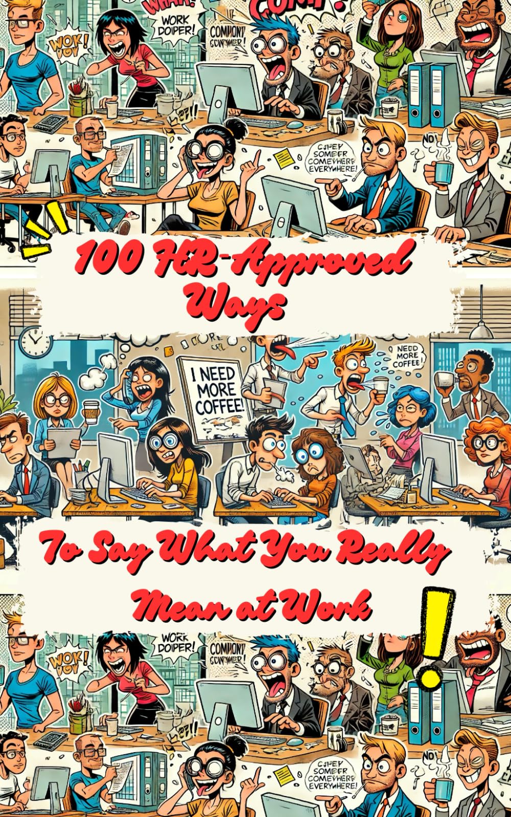100 HR-Approved Ways to Say What You Really Mean at Work: Packed with Office Humor, Funny Comebacks, and HR-Approved Workplace Tips