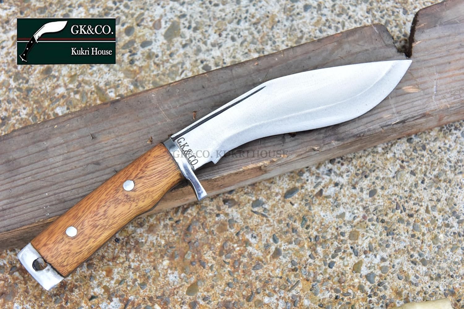 GK&CO. Kukri House Genuine -5 Inches Long Blade AEOF Afghan Blocker Handle Kitchen Kukri/Khukuri Knife/Knives White Sheath GK&CO.Kukri In Nepal