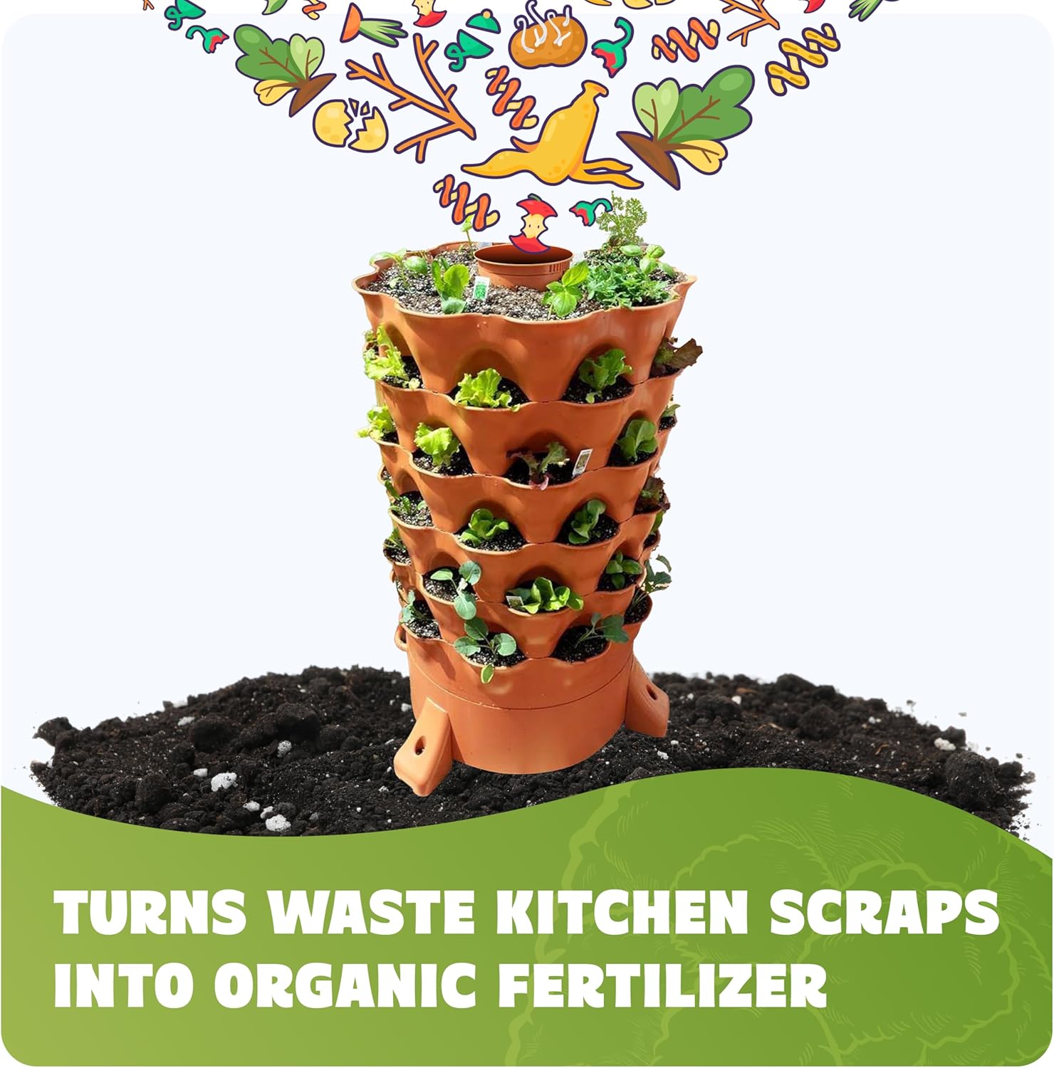 Garden Tower 2 Planter - Image 12
