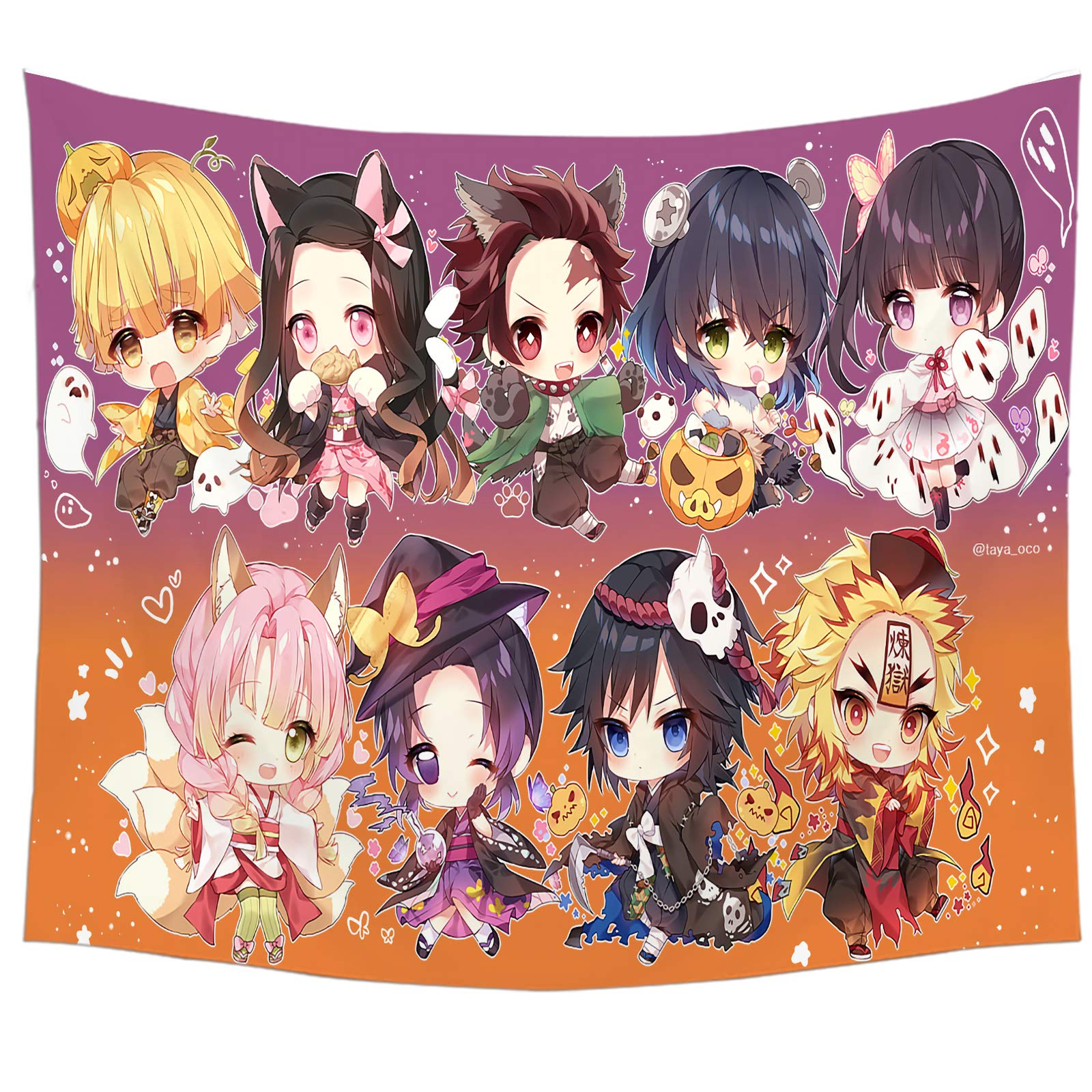 PIEHIK Anime Tapestry Anime Wall Hanging Backdrop Home Decoration