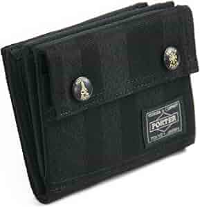 Amazon | [ポーター] 二つ折り財布 吉田カバン タンゴブラック 638