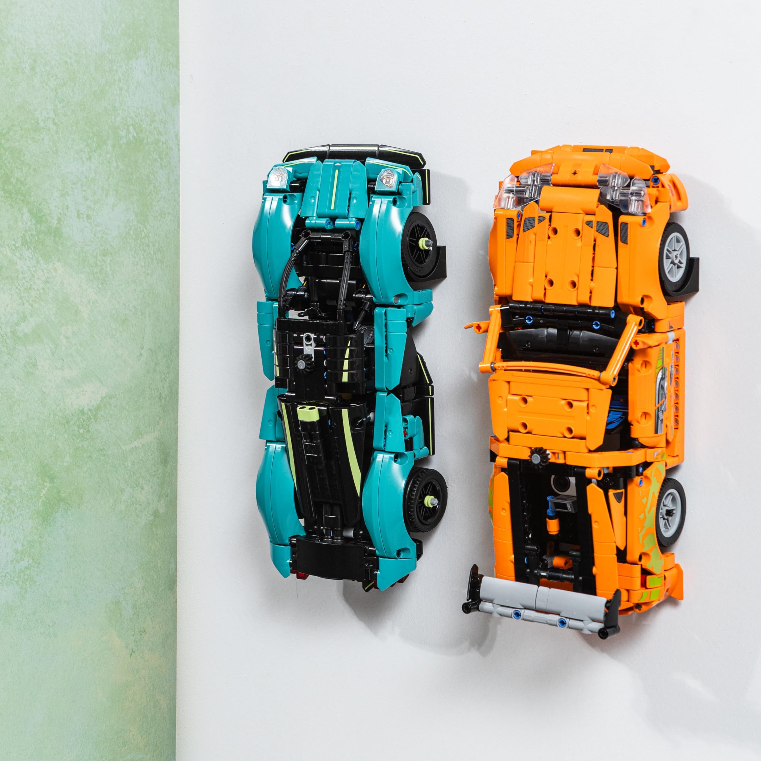 Wall Mount Compatible with Lego Technic Cars | Wall Mount Hook for Lego 42161 42151 42138 42153 42123 (2)