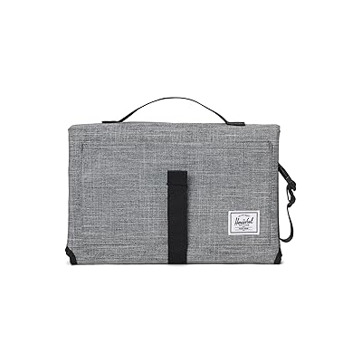 Herschel Supply Co. Kids Sprout Change Mat Diaper Bags Raven Crosshatch