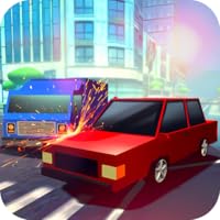 City Traffic Racing- Pixel Car Highway Racer
